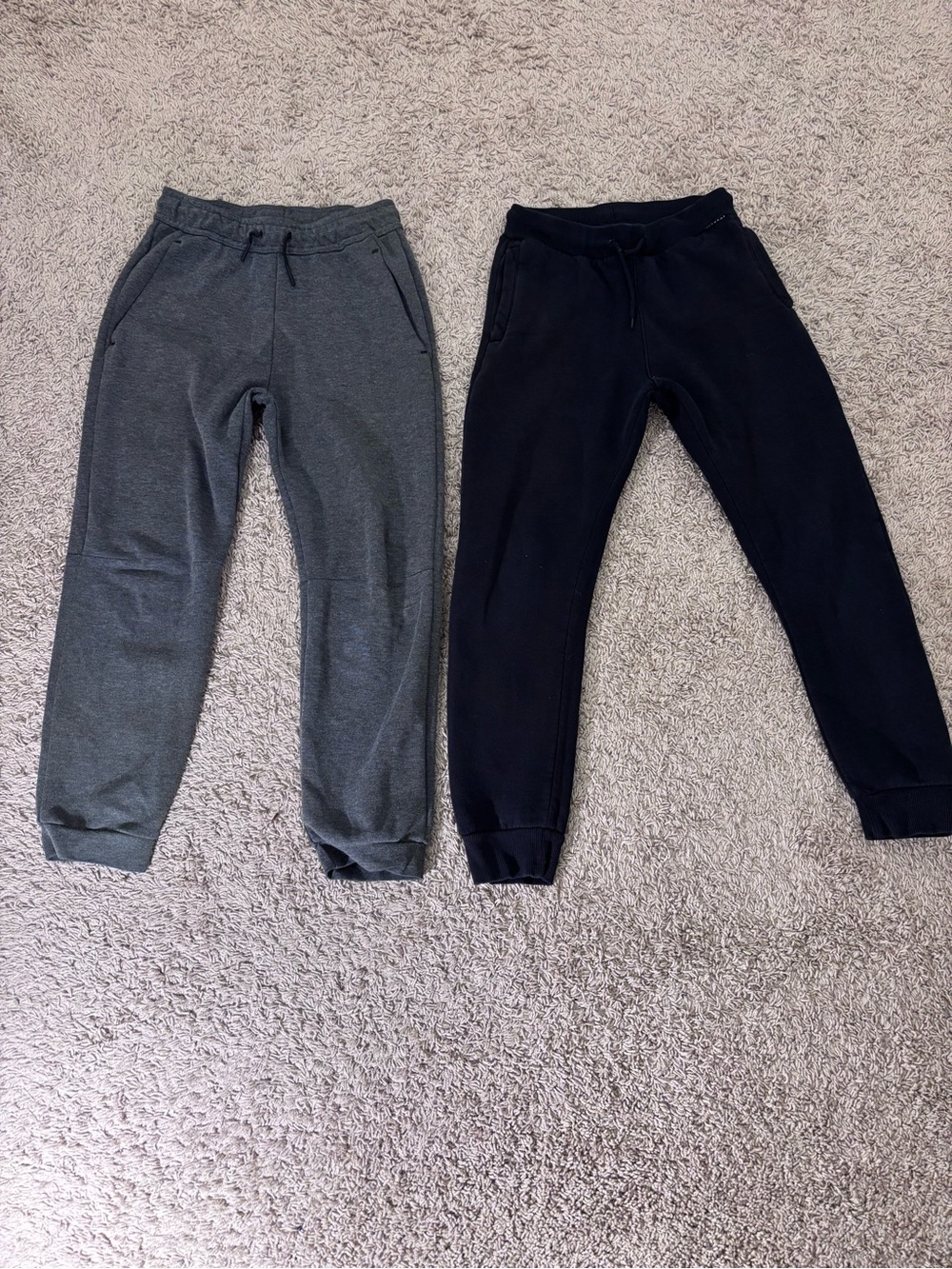 Lot of 2 Kids Joggers H&M Move & Sonneti London Sweatpants Gray Black Size 12-14